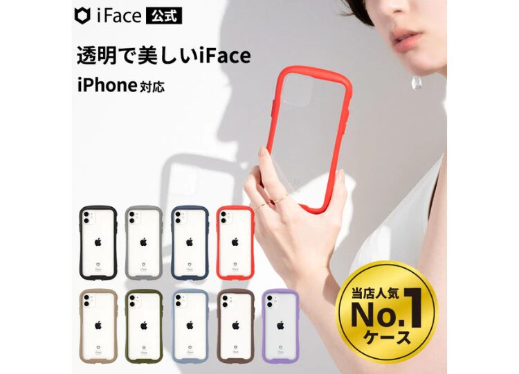 iFace Reflection 強化ガラス 透明クリアケース画像