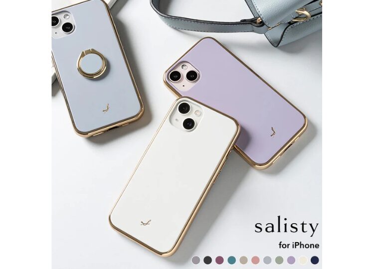 salisty マットカラー耐衝撃ハードケース画像