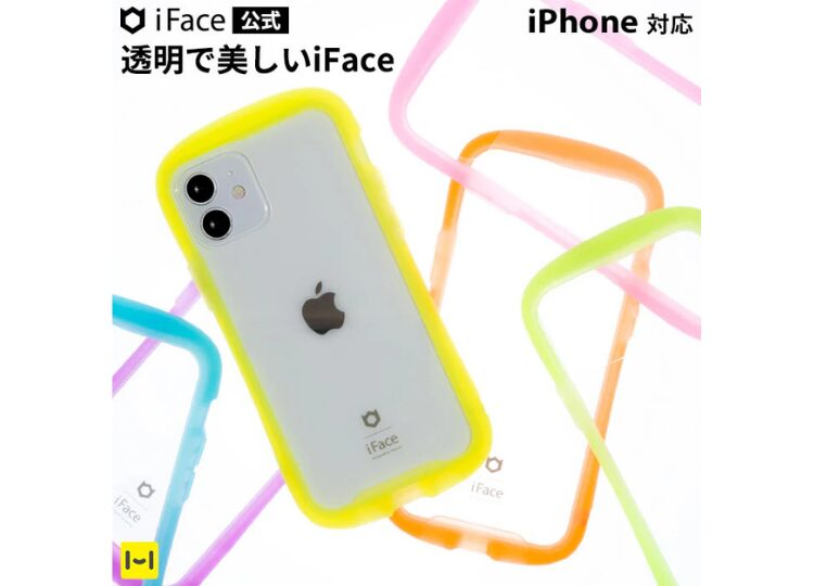 ネオンカラー iFace Reflection Neo クリアケース画像